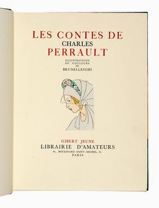 CHARLES PERRAULT - Les contes [...] illustrations en couleurs de Brunelleschi.