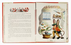 CARLO COLLODI : The Pop-Up Pinocchio [...] with pop-up illustrations in color by Harold Lentz.  - Asta Libri, autografi e manoscritti - Associazione Nazionale - Case d'Asta italiane