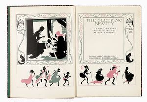 CHARLES SEDDON EVANS : The sleeping beauty.  - Asta Libri, autografi e manoscritti - Associazione Nazionale - Case d'Asta italiane