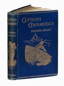 RUDYARD KIPLING : Captains Courageous. A Story of the Grand Banks.  - Asta Libri, autografi e manoscritti - Associazione Nazionale - Case d'Asta italiane