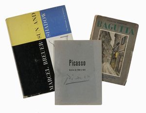Pablo Picasso - Firma autografa su catalogo.