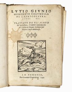 LUCIUS IUNIUS MODERATUS COLUMELLA - De re rustica libri XII eiusdem de arboribus liber, separatus ab alijs.