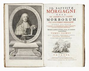 GIOVANNI BATTISTA MORGAGNI - De sedibus, et causis morborum per anatomen indagatis... Tomus primus (-secundus).