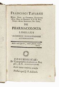 FRANCISCO TAVARES - De Pharmacologia Libellus.