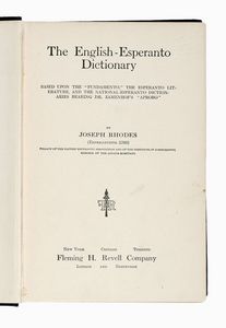Lotto di 40 opuscoli in lingua esperanto.  - Asta Libri, autografi e manoscritti - Associazione Nazionale - Case d'Asta italiane