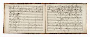 CIPRIANO PONTOGLIO - Raccolta di 5 composizioni di musica sacra autografe e firmate.