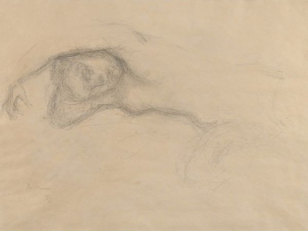 ,Balthus (Balthasar Klossowski de Rola) : Nudo sdraiato  - Asta Arte Moderna e Contemporanea - Associazione Nazionale - Case d'Asta italiane
