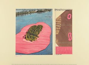 ,Christo - SURROUNDED ISLANDS, PROJECT FOR BISCAYNE BAY, GREATER MIAMI, FLORIDA - 1983