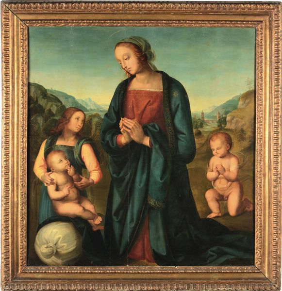 ,Pietro di Cristoforo Vannucci detto il Perugino : Madonna del Sacco  - Asta Dimore Italiane - Associazione Nazionale - Case d'Asta italiane