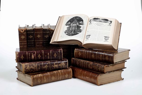 Lotto di libri antichi da decorazione  - Asta Dimore Italiane - Associazione Nazionale - Case d'Asta italiane