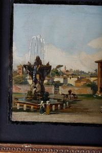 ,Giuseppe Canella : Tempio di Vesta  - Asta Dimore Italiane - Associazione Nazionale - Case d'Asta italiane