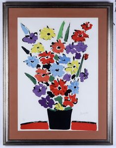 ,Sante Monachesi - Vaso di fiori