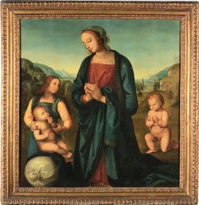 ,Pietro di Cristoforo Vannucci detto il Perugino - Madonna del Sacco