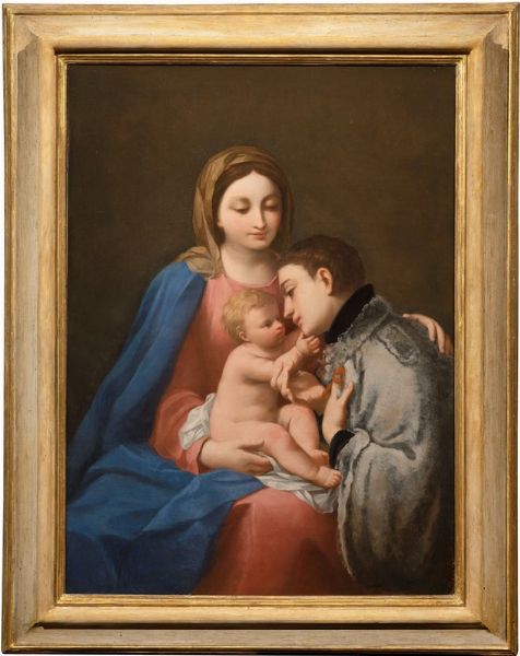 Madonna col Bambino e Sant'Antonio da Padova  - Asta Importanti Arredi e Dipinti Antichi - Associazione Nazionale - Case d'Asta italiane