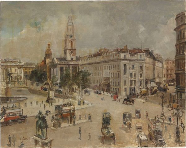 Trafalgar Square, Londra  - Asta Dipinti e Sculture del XIX e XX secolo - Associazione Nazionale - Case d'Asta italiane