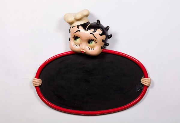 Betty Boop cuoca  - Asta Vintage, Gioielli e Bijoux - Associazione Nazionale - Case d'Asta italiane