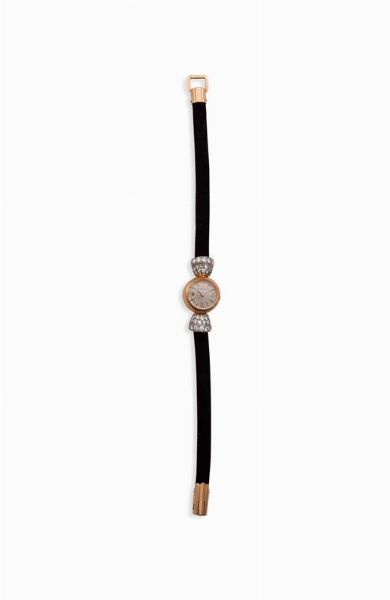 Jaeger LeCoultre, orologio da polso per signora con diamanti  - Asta Vintage, Gioielli e Bijoux - Associazione Nazionale - Case d'Asta italiane