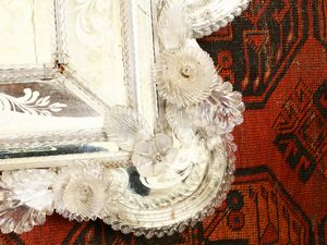 Specchiera in vetro di Murano  - Asta Arredi, argenti, dipinti e curiosit d'epoca in parte provenienti da Villa Mannelli - Associazione Nazionale - Case d'Asta italiane