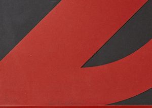 CASTELLANI ENRICO (1930 - 2017) : Rosso e nero.  - Asta Asta 358 | ARTE MODERNA E CONTEMPORANEA Online - Associazione Nazionale - Case d'Asta italiane
