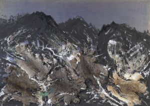 MERLINO SILVIO (n. 1952) - Montagne di carezze.