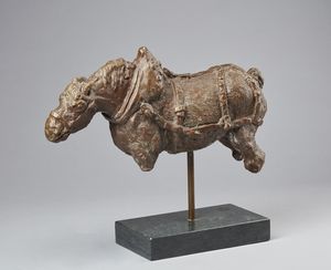 LIGABUE ANTONIO  (1899 - 1965) - Cavallo normanno.