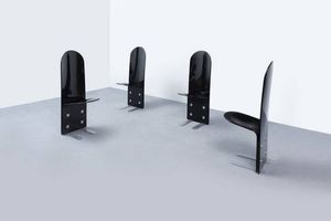LUIGI SACCARDO - Quattro sedie mod. Pellicano