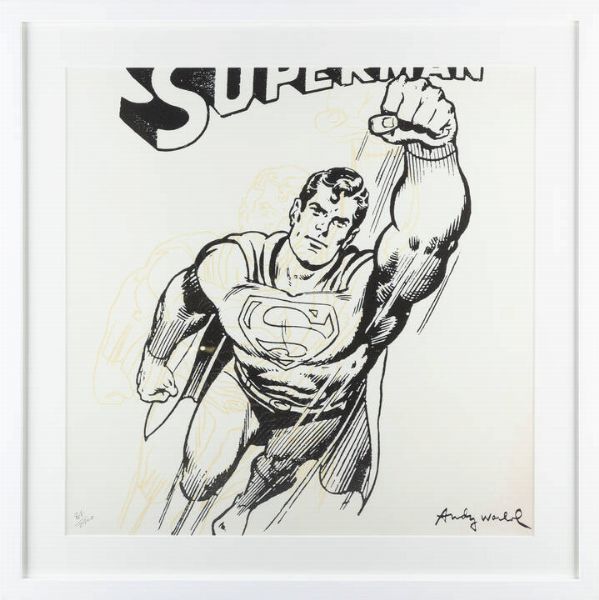 ANDY WARHOL Pittsburgh (USA) 1927 - 1987 New York (USA) : Superman  - Asta Asta 201 Grafica - Associazione Nazionale - Case d'Asta italiane