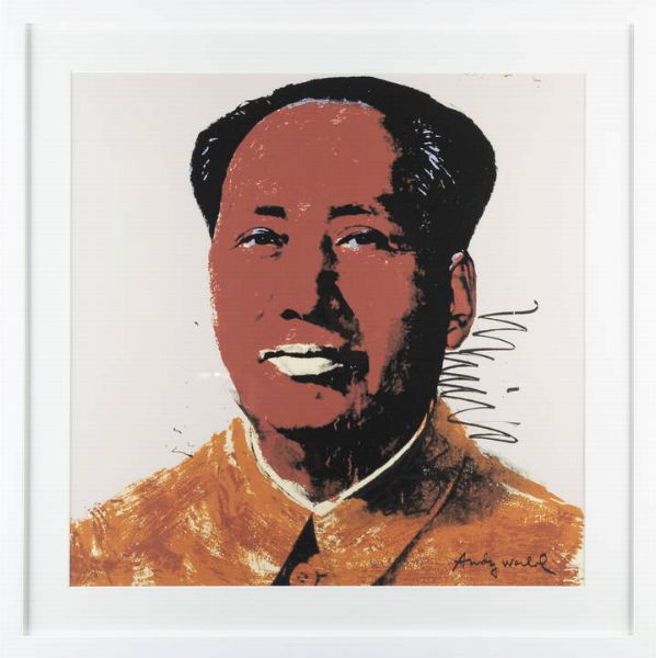 ANDY WARHOL Pittsburgh (USA) 1927 - 1987 New York (USA) : Mao  - Asta Asta 201 Grafica - Associazione Nazionale - Case d'Asta italiane