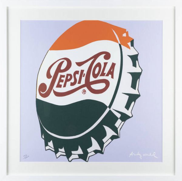 ANDY WARHOL Pittsburgh (USA) 1927 - 1987 New York (USA) : Pepsi - Cola  - Asta Asta 201 Grafica - Associazione Nazionale - Case d'Asta italiane