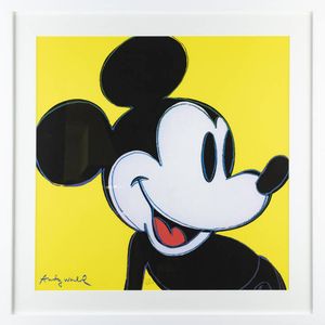 ANDY WARHOL Pittsburgh (USA) 1927 - 1987 New York (USA) - Mickey Mouse