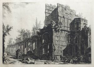 FRANCESCO PIRANESI Roma 1758- Parigi 1810 - Rovine