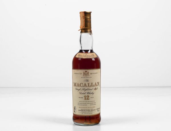 The Macallan, Single Highland Malt Scotch Whisky 12 years old  - Asta Vini e Distillati da collezione e da investimento - Associazione Nazionale - Case d'Asta italiane