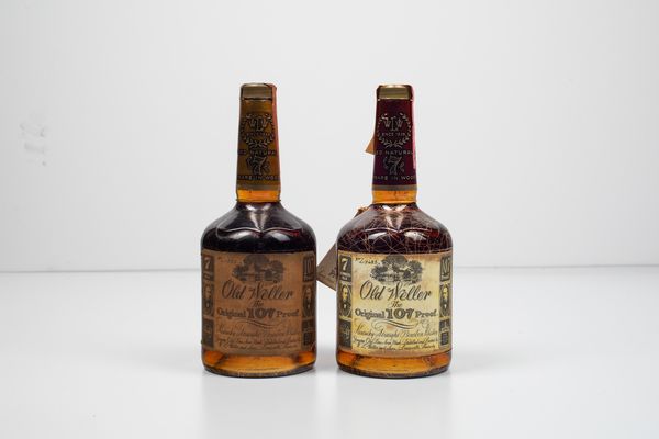 Weller, Kentucky Straight Bourbon Whisky Old Weller Original 107 proof  - Asta Vini e Distillati da collezione e da investimento - Associazione Nazionale - Case d'Asta italiane