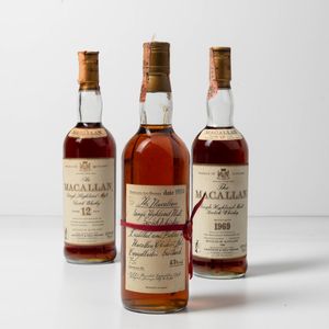 The Macallan, Single Highland Malt Scotch Whisky 12 years old  - Asta Vini e Distillati da collezione e da investimento - Associazione Nazionale - Case d'Asta italiane