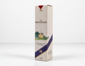 The Macallan, Single Highland Malt Scotch Whisky 18 years old  - Asta Vini e Distillati da collezione e da investimento - Associazione Nazionale - Case d'Asta italiane