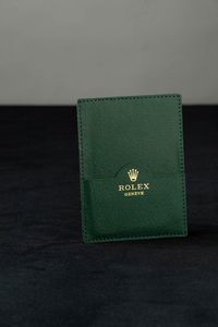 ROLEX - Portagaranzia Rolex con libretto  - Asta For Men | Cambi Time - Associazione Nazionale - Case d'Asta italiane