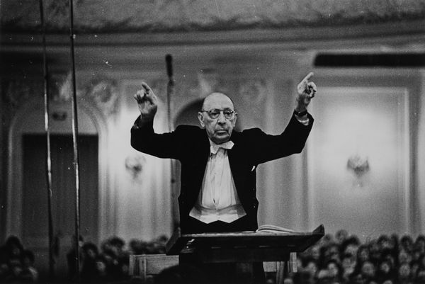 ,Max Vladimirovitch Alpert : Igor Stravinsky. Mosca  - Asta Fotografia: Under 1K - Associazione Nazionale - Case d'Asta italiane