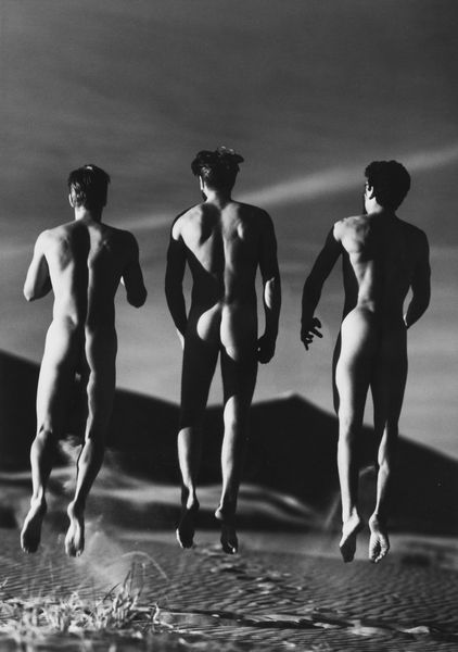 ,Greg Gorman : 3 Boys jumping, personal nudes  - Asta Fotografia: Under 1K - Associazione Nazionale - Case d'Asta italiane