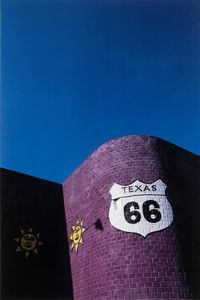 ,Franco Fontana - Route 66, Amarillo, Texas