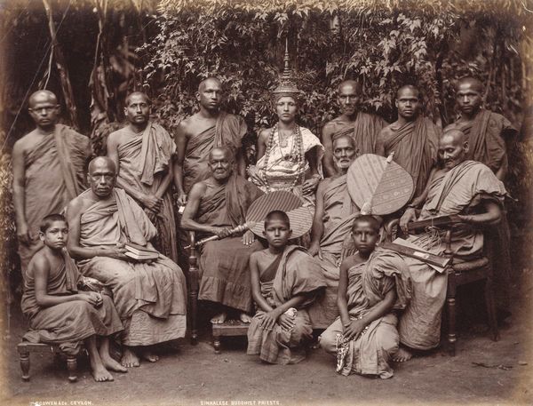 ,Charles Thomas Scowen : Sinhalese Buddhist Priests, Ceylon  - Asta Fotografia dell'800: album di viaggio - Associazione Nazionale - Case d'Asta italiane