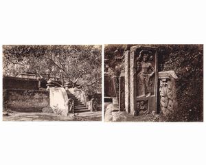 ,Charles Thomas Scowen : Anuradhapura, Isurumumiya and Ruwanweli Dagoba  - Asta Fotografia dell'800: album di viaggio - Associazione Nazionale - Case d'Asta italiane