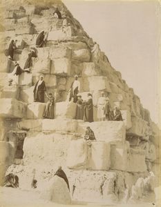,Félix Bonfils - Ascension de la Grande Pyramide