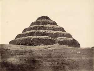 ,Antonio Beato - Pyramide de Saqqarah