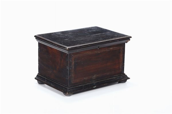 Scatola in legno, XIX secolo  - Asta Antiquariato - Associazione Nazionale - Case d'Asta italiane