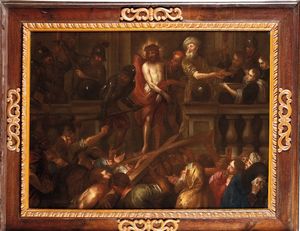 Mal Vincent : Cristo mostrato al popolo  - Asta Antiquariato - Associazione Nazionale - Case d'Asta italiane