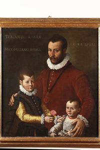 Ritratto della famiglia Bobba  - Asta Antiquariato - Associazione Nazionale - Case d'Asta italiane