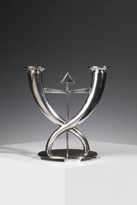 PONTI GIO (1891 - 1979) - Lampada da tavolo per Gallia Christophle