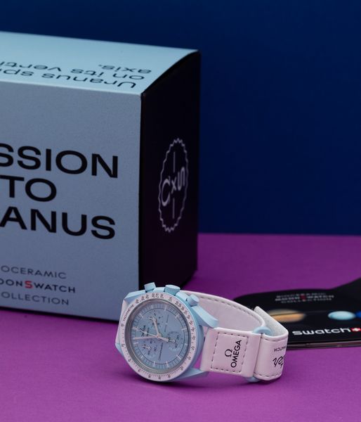 Omega Moonswatch Mission tu Uranus Tiffany SO33L100  - Asta Swatch History | Cambi Time - Associazione Nazionale - Case d'Asta italiane