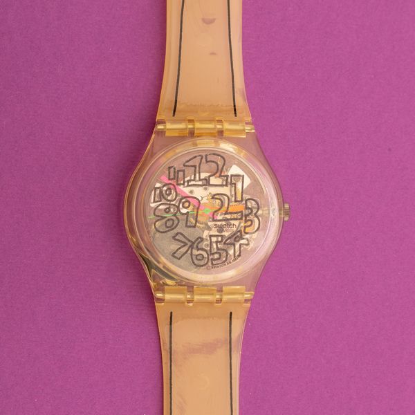 Swatch SCRIBBLE GZ124 1993  - Asta Swatch History | Cambi Time - Associazione Nazionale - Case d'Asta italiane