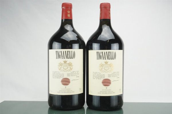 Tignanello Antinori 1996  - Asta L'Essenziale - Vini Italiani e Francesi da Cantine Selezionate - Associazione Nazionale - Case d'Asta italiane